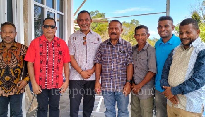 Bertemu AFU, Gabriel Asem : Silaturahmi Lebaran, Bukan Bicara Politik