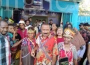 Mantan Bupati Tambrauw 2 Periode daftar Penjaringan bakal Calon Gubernur PBD dari Partai Demokrat di Sekretariat DPD Partai Demokrat Provinsi Papua Barat Daya, Kamis (18/4/2024)