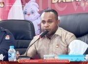 Ketua KPU Kota Sorong, Baltasar Bert Kambuaya