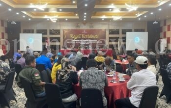 Rakor tahapan dan jadwal Pemilihan Bupati dan Wakil Bupati Kabupaten Merauke. Foto-Ist/TN