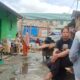 Warga Penghuni Ex Pasar Gambus Bongkar Hunian Secara Mandiri