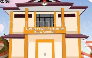 KPU Kota Sorong Umumkan Dokumen Dukungan Pasangan Bakal Calon Perseorangan Pilkada 2024