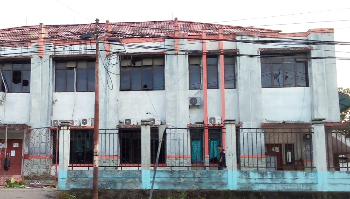 Tampak kondisi Kantor Disdukcapil Kota Sorong